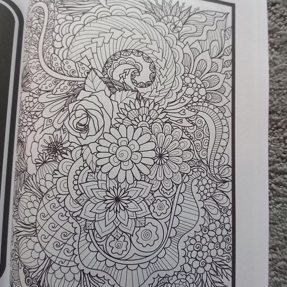 Adult Coloring Book - Picture 3 of 4